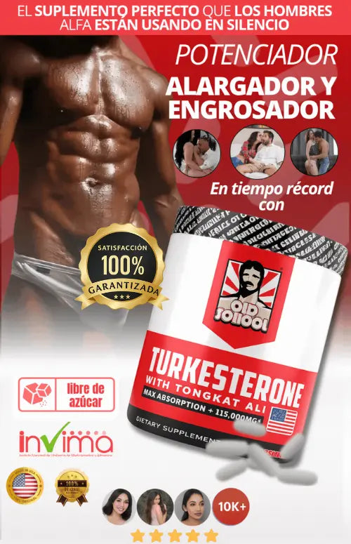 TURKESTERONE® El suplemento ideal para los hombres alfa